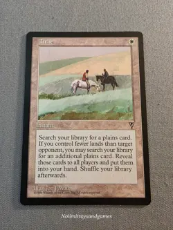 MTG Visions Tithe Rare Magic The Gathering - Image 1
