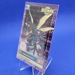 Digimon 25 of 34 Upper Deck Digimon Holo Foil Silver Prism Card Kabuterimon B-2 - Image 4