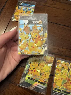 Pikachu V-union Giant Card Set Of 4 - Image 4