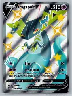 Dragapult V Promo SWSH: Sword & Shield Promo Cards Holofoil SWSH096 NM - Image 1