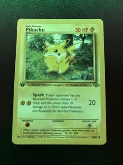 Pikachu Jungle 60/64 1st Edition Regular Card - Image 1