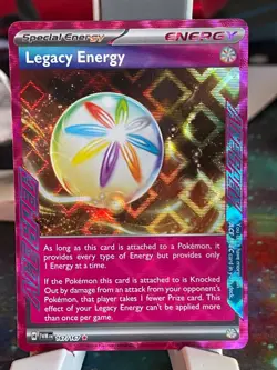 POKEMON LEGACY ENERGY 167/167 ACE SPEC HOLOFOIL TWILIGHT MASQUERADE NM CARD - Image 1