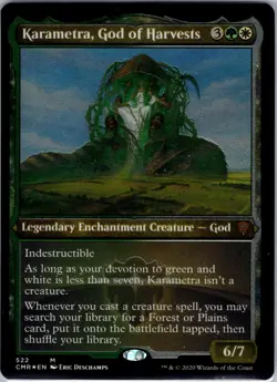 Karametra, God of Harvests (Foil Etched) 522 Commander Legends MTG Foil LP - Image 1