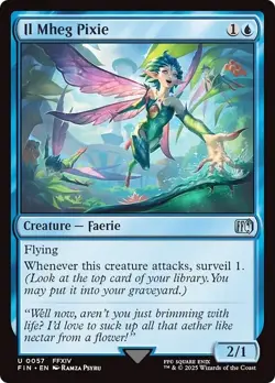 IL MHEG PIXIE x4 mtg NM-M Final Fantasy 4 Unc - Image 1