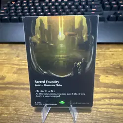 Sacred Foundry - #282 Foil (Borderless) Edge of Eternities - Mtg - Image 1