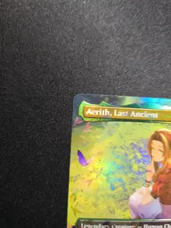 Aerith, Last Ancient (Borderless) (Chocobo Track Foil) Commander: Final Fantasy - Image 5