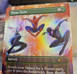 Three Visits (Rainbow Foil) #1991 (NM) Secret Lair Drop SLD Magic MTG - Image 1
