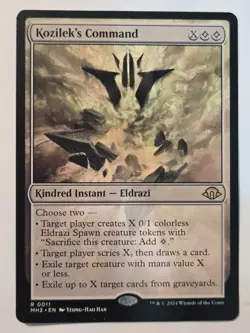 MTG Kozilek's Command Modern Horizons 3 0011 Regular Rare - Image 2