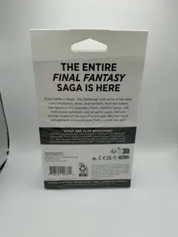 Magic The Gathering Final Fantasy Play Pack w/ 3 Packs & Promo SEALED NEW Nice! - Image 2