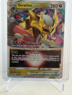 Giratina VSTAR 131/196 Lost Origin Ultra Rare Holo Pokemon Card NM - Image 1