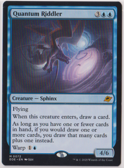 MTG Quantum Riddler Edge of Eternities Regular - Image 1