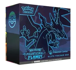 PRESALE Pokemon Center ETB Mega Evolution Phantasmal Flames Elite Trainer Box - Image 1