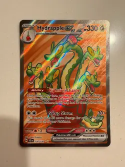 Pokemon TCG Hydrapple EX 156/142 Stellar Crown Secret Rare NM - Image 1