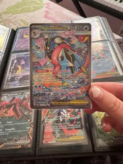 Mega Greninja EX 116/086 Secret Rare Holo EX - XY BREAKpoint English 2016 - Image 2