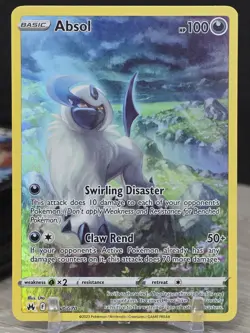 Pokemon Card TCG Absol GG16/GG70 SWSH: Crown Zenith: Galarian Gallery Holo 2023 - Image 5