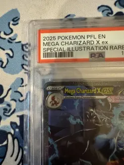 Pokemon 2025 Mega Charizard X ex 125/094 SIR Phantasmal Flames GEM MINT PSA 10 - Image 3