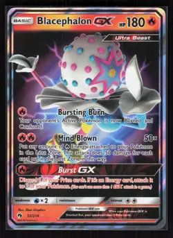Blacephalon GX Holo Ultra Rare Pokemon SM - Lost Thunder 52/214 NM - Image 1
