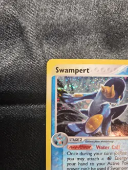 Pokemon Swampert 13/109 Ruby and Sapphire Holo - Image 2