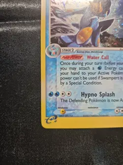 Pokemon Swampert 13/109 Ruby and Sapphire Holo - Image 3
