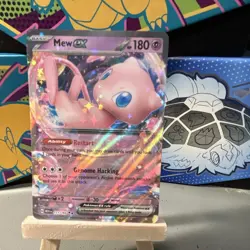 Pokemon TCG Mew ex 151/165 SV: Scarlet & Violet 151 Double Rare Holo - Image 1