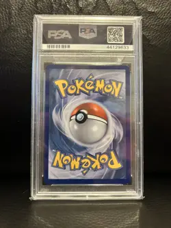 Pokemon POP Series 8 Chimchar Cracked Ice PSA 8 NM - Mint - Image 2