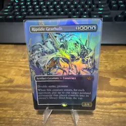 Riptide Gearhulk (Borderless) - Aetherdrift - NM - MTG - Image 1