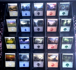 GirlGames - MTG M19 COLLECTOR SET - CORE SET 2019 BASIC LAND - 1X EACH ART - Image 2