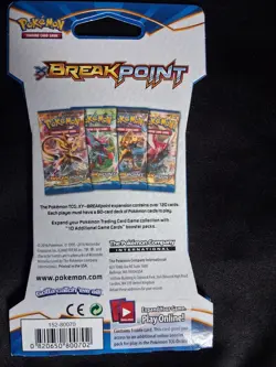 Pokemon TCG XY Breakpoint Sleeved Booster Pk Shiny Gyarados ART NEW SEALED 2016 - Image 2