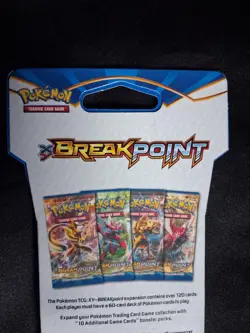 Pokemon TCG XY Breakpoint Sleeved Booster Pk Shiny Gyarados ART NEW SEALED 2016 - Image 3