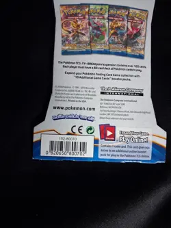 Pokemon TCG XY Breakpoint Sleeved Booster Pk Shiny Gyarados ART NEW SEALED 2016 - Image 4