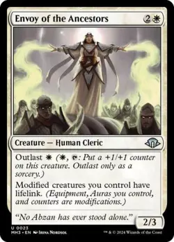 Envoy of the Ancestors -Foil Near Mint MTG Modern Horizons 3 - Image 1