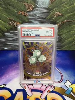 Topps 2000 Chrome Pokemon Magneton #82 Psa 10 Gem Mint (seq. Set 2 Of 2) - Image 1