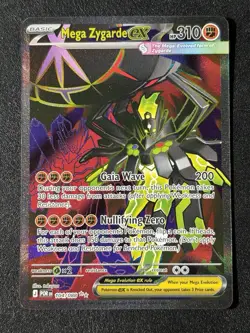 Mega Zygarde ex 104/088 - Full Art Ultra Rare - Pokemon TCG: Perfect Order - NM - Image 1