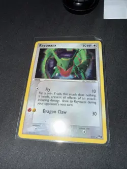Rayquaza POP Series 1 Holo 3/17 – NM – Ultra Rare EX Era Pokemon TCG - Image 1