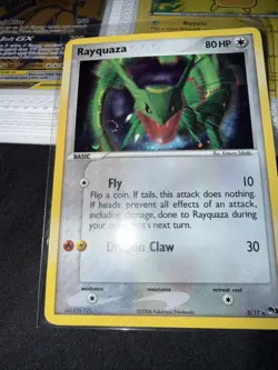 Rayquaza POP Series 1 Holo 3/17 – NM – Ultra Rare EX Era Pokemon TCG - Image 2