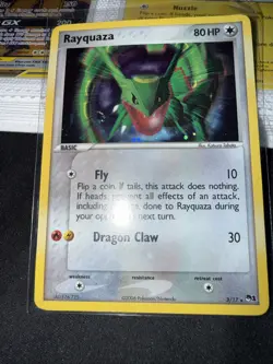 Rayquaza POP Series 1 Holo 3/17 – NM – Ultra Rare EX Era Pokemon TCG - Image 3