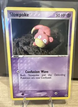 Pokemon Slowpoke 80/112 FireRed & LeafGreen Common Basic 50 HP 2004 - Image 1
