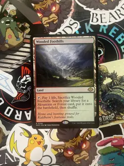 MTG Wooded Foothills Modern Horizons 3 Regular - Image 1
