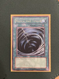 Yu-Gi-Oh! Mystical Space Typhoon Magic Ruler MRL-047 Ultra Rare OG Unlimited MP - Image 1