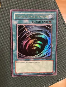 Yu-Gi-Oh! Mystical Space Typhoon Magic Ruler MRL-047 Ultra Rare OG Unlimited MP - Image 2