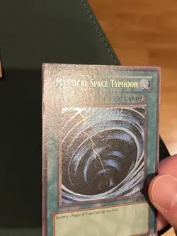 Yu-Gi-Oh! Mystical Space Typhoon Magic Ruler MRL-047 Ultra Rare OG Unlimited MP - Image 3