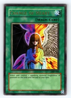 Yugioh Change of Heart MRD-060 Ultra Rare - LP 💎 - Image 1