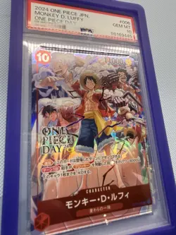 One Piece Luffy St10-006 Psa10 One Piece Day 24 Japanese Promo Uk seller 🇬🇧 - Image 3