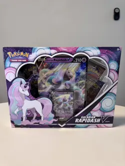 Sword & Shield Pokemon TCG Galarian Rapidash V Box - Factory Sealed - Image 1