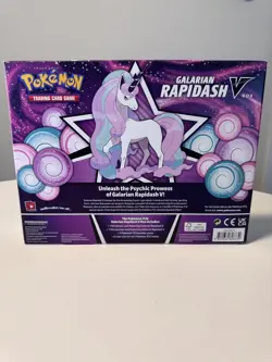 Sword & Shield Pokemon TCG Galarian Rapidash V Box - Factory Sealed - Image 2