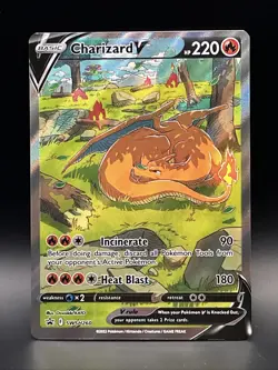 Charizard V SWSH260 - SWSH Charizard UPC Black Star Promo Pokemon TCG - Image 1