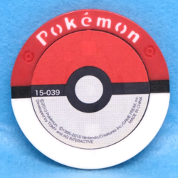 Happiny Pokemon Battrio Coin 15-039 2010 Vintage Gamefreak Nintendo Japanese F/S - Image 2