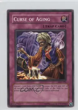 Curse of Aging YuGiOh Pharaonic Guardian #PGD-094 2003 READ - Image 1