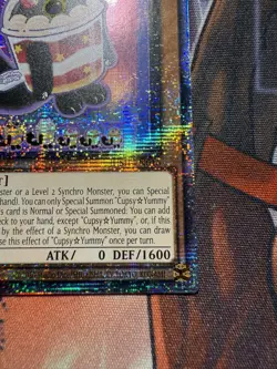 yugioh cupsy yummy starlight rare jush-en016 jush - Image 4