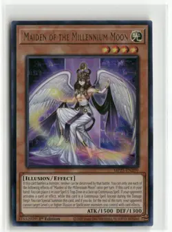 Yugioh Maiden of the Millennium Moon MP25-EN209 Ultra Rare NM 1st Ed - Image 1